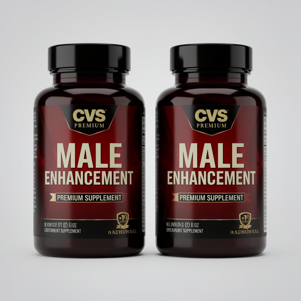 CVS Male Enhancement supplement bottle